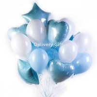 Цветы и подарки букет из 31 шарика от DeliveryGift.