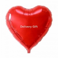 Фольгированный шар сердце от интернет магазина Deliverygift.
