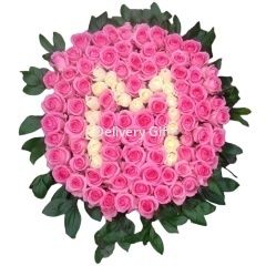 151 розовая роза от Delivery Gift